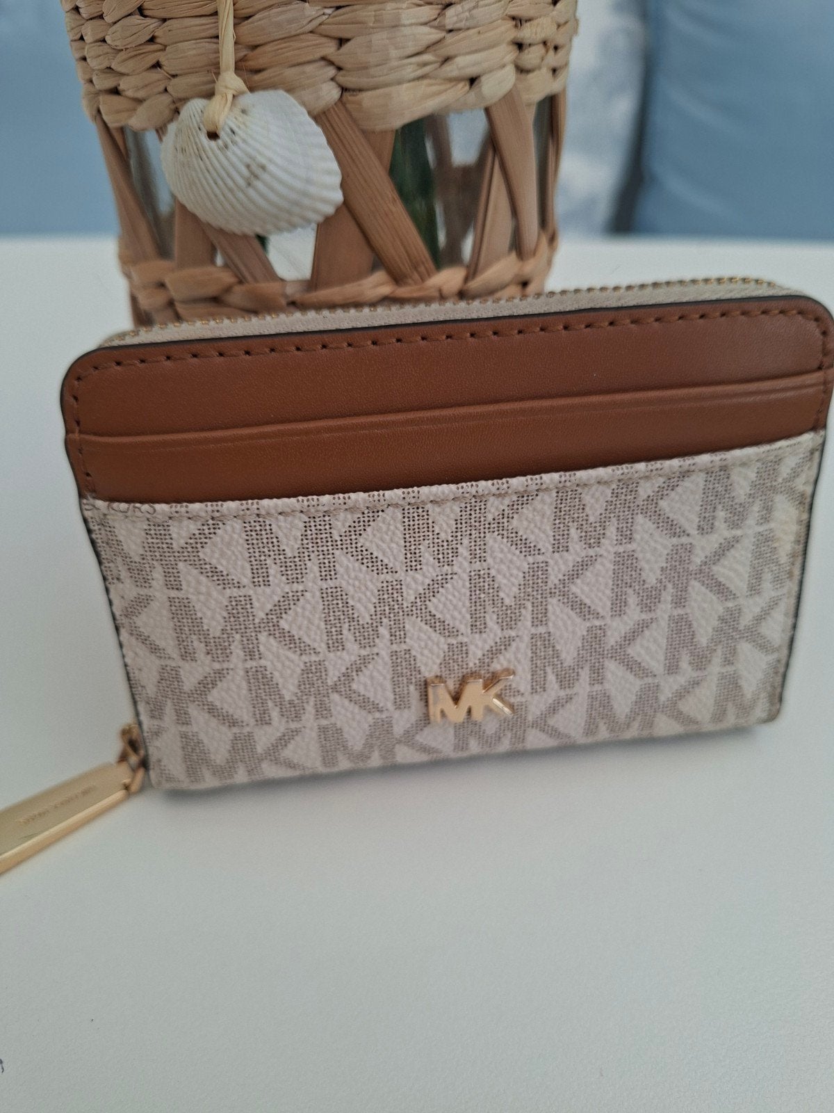 Wit logo portemonnee Jet set Michael Kors, Handtassen en Accessoires, Tassen | Damestassen, Ophalen, Wit