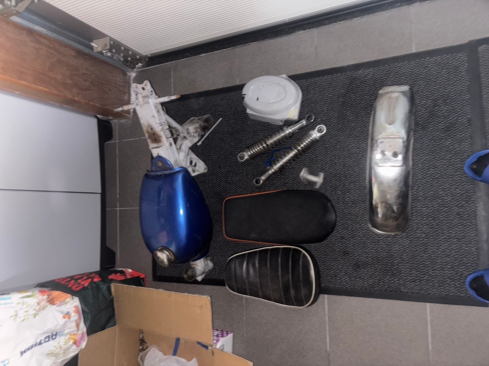 Monkey a klasse 50cc onbegrenst, Fietsen en Brommers, Ophalen, Zo goed als nieuw, Frame