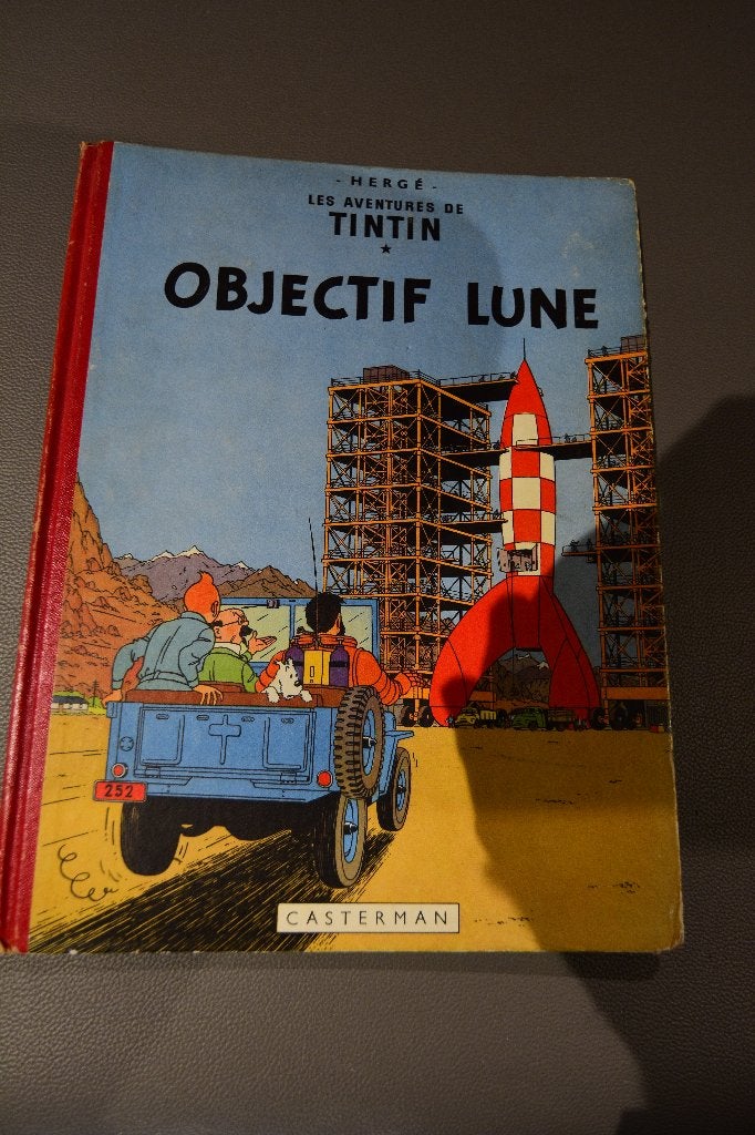 Objective Moon - EO 1953 (4e plaat B8), Boeken, Ophalen of Verzenden, Gelezen, HERGE