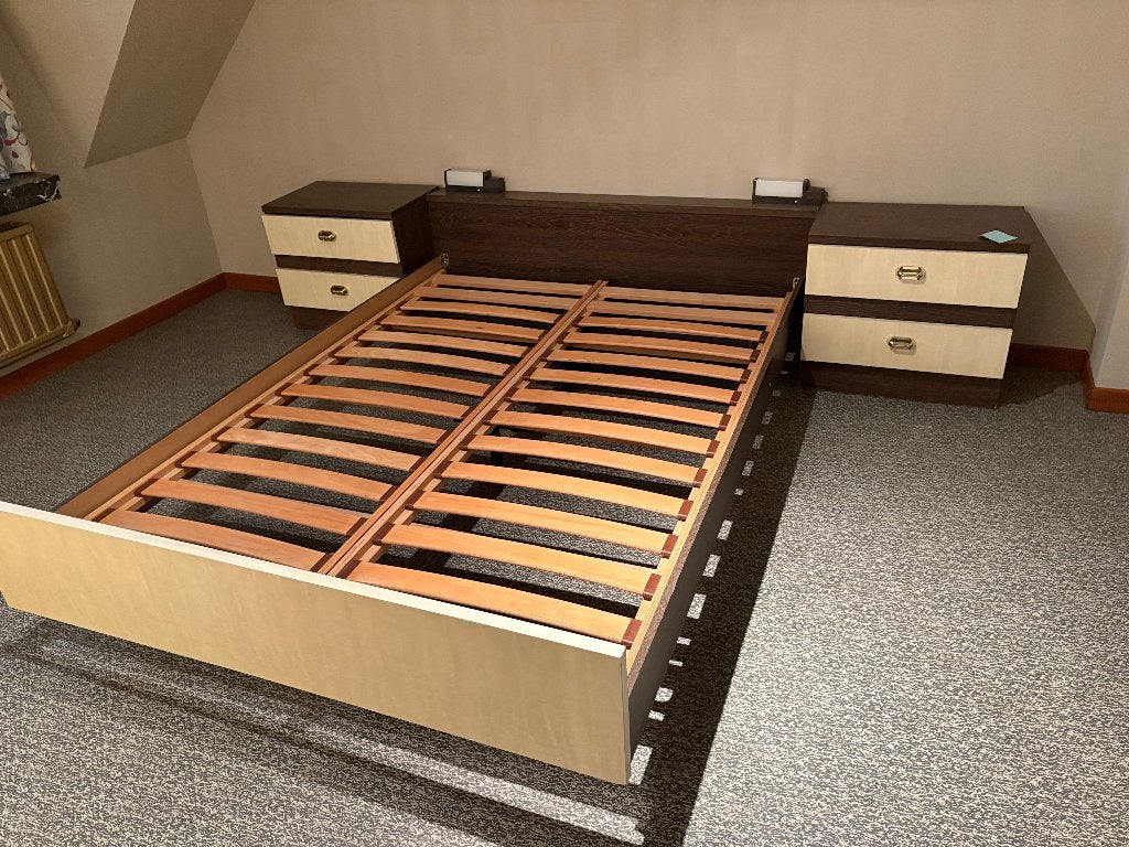 Slaapkamer, Ophalen, Gebruikt, Tweepersoons, 140 cm