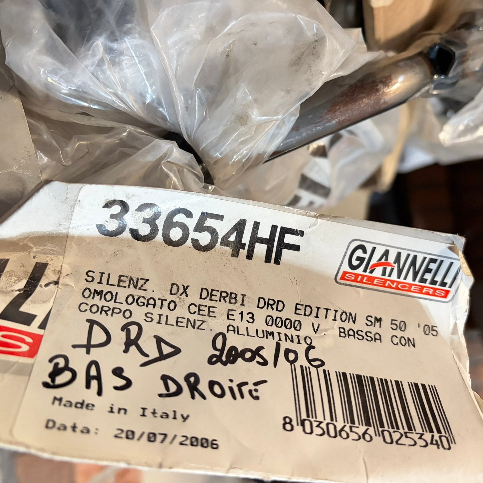 Gianelli derbi, Vélos & Vélomoteurs, Enlèvement, Neuf