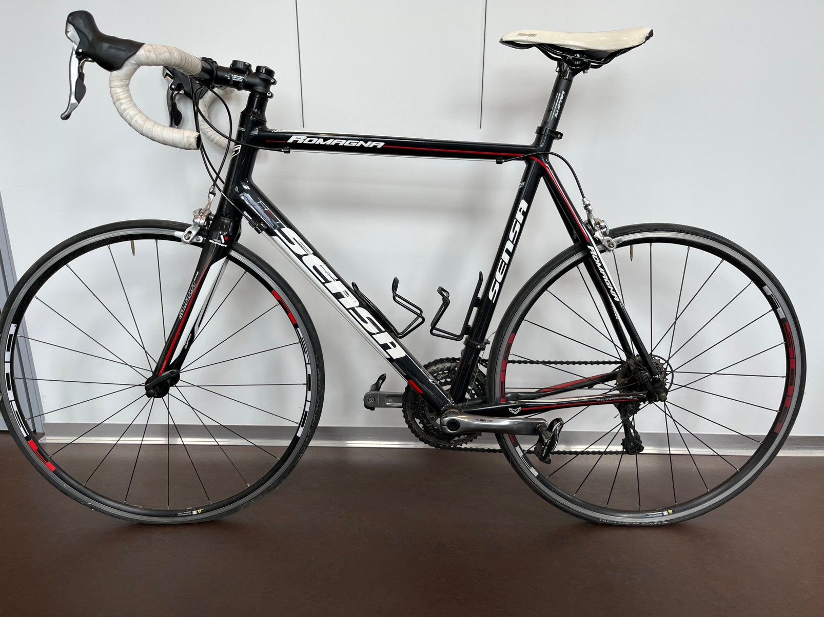 Sensa Romagna met shimano groep 105, Fietsen en Brommers, Gebruikt, Heren, 61 tot 65 cm, Meer dan 20 versnellingen
