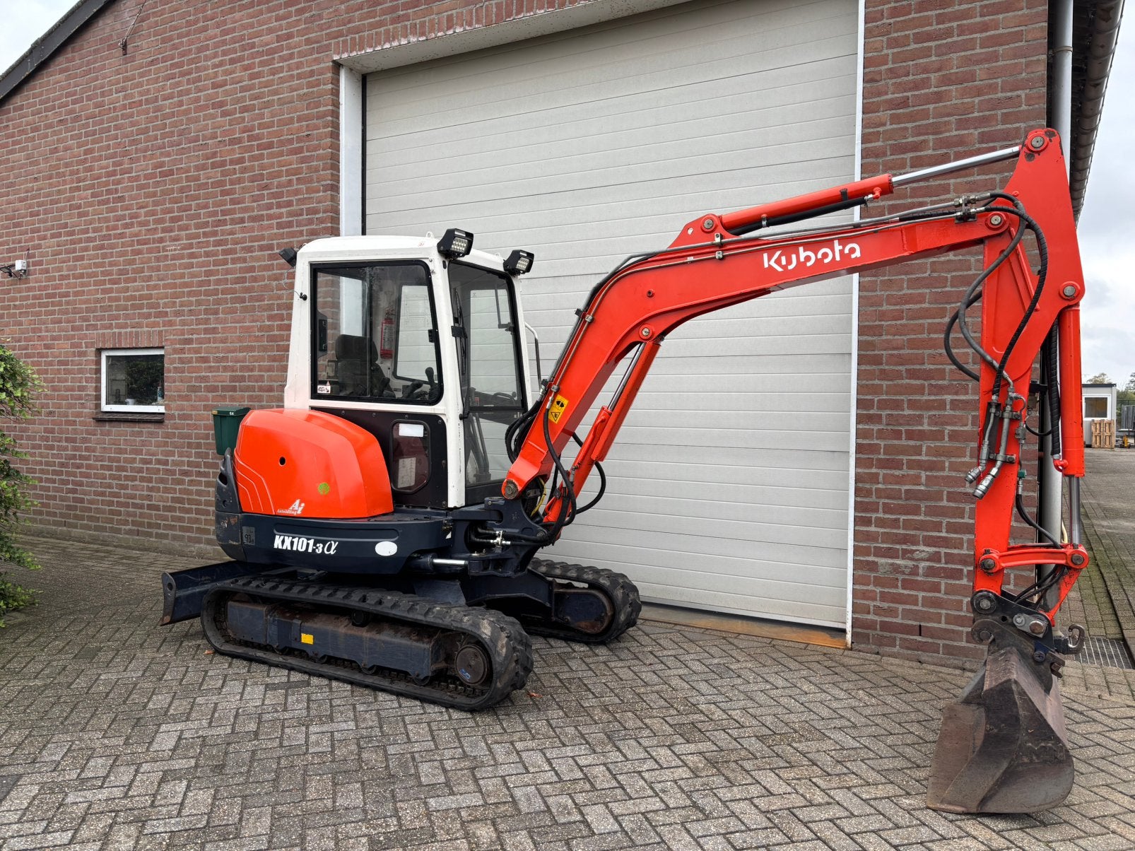 Kubota KX101-3A minigraver graafmachine Sloop/Sorteer!, Zakelijke goederen, Machines en Bouw | Metaalbewerking, Ophalen