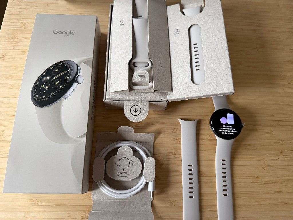 Google Pixel Watch 4 (41mm) – Porcelain, Ophalen, Gebruikt