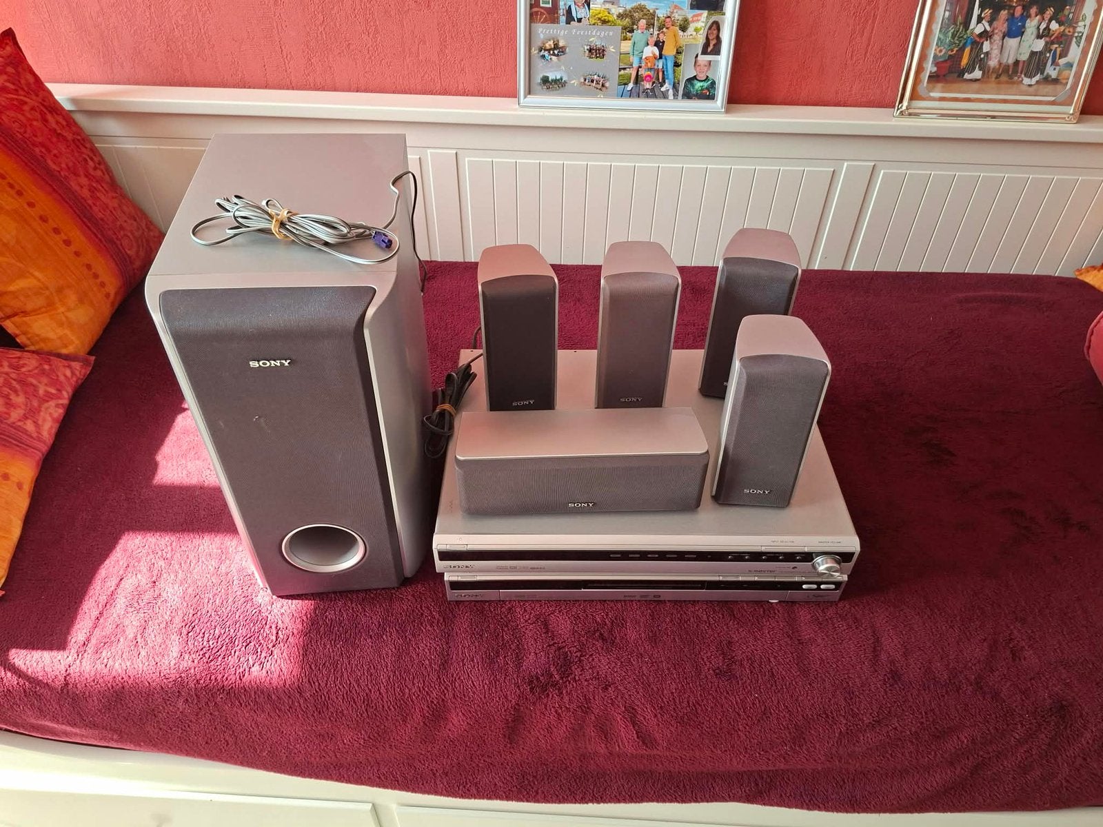 Home Cinema Sony, Moins de 40 watts, Autres lecteurs, Enlèvement, Utilisé