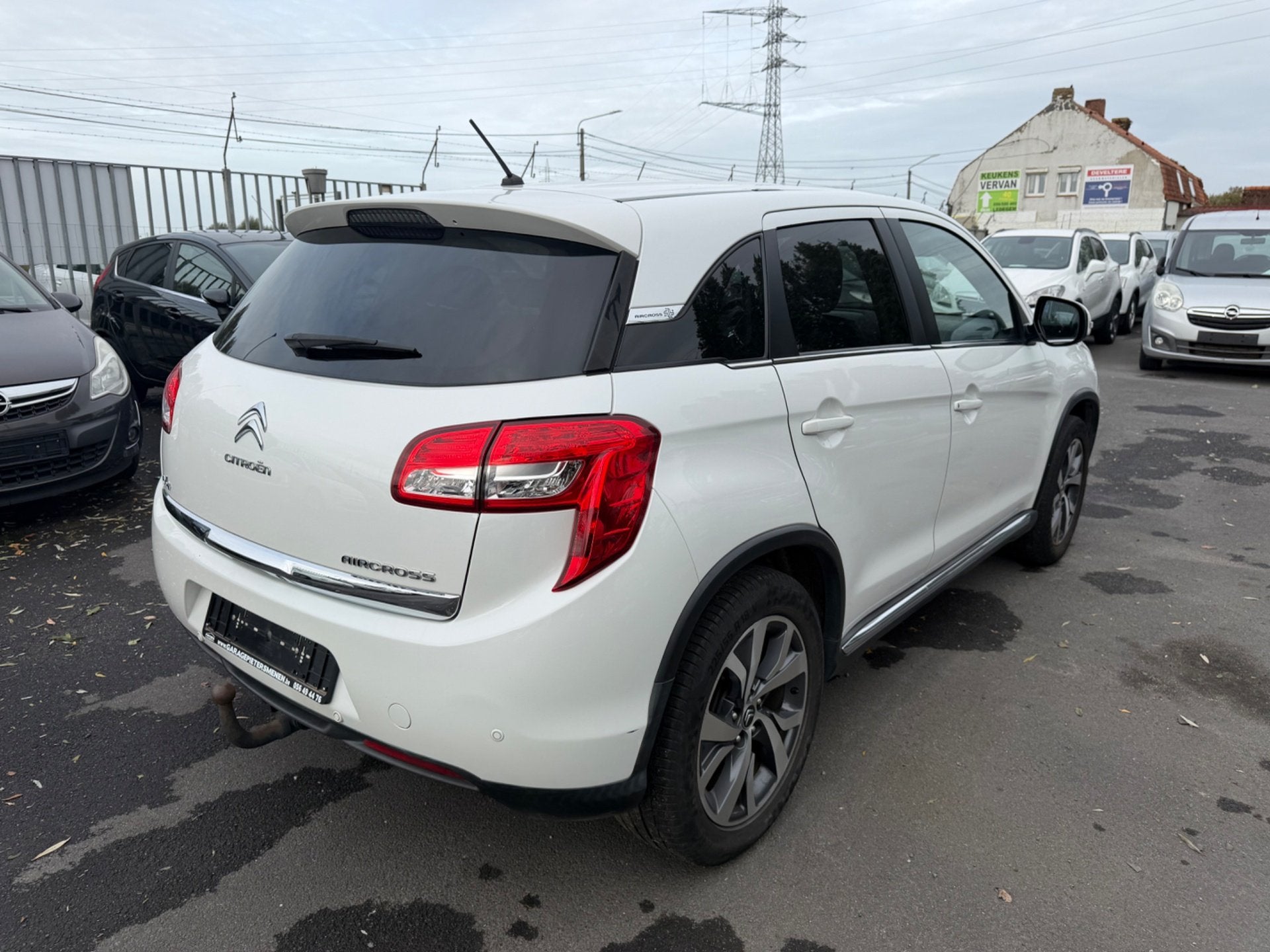 Citroen C4 Aircross, Auto's, Euro 5, Gebruikt, 1590 cc, Leder en Stof