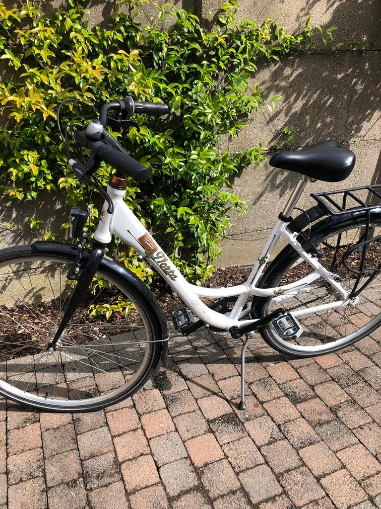 Damesfiets, Fietsen en Brommers, Fietsen | Dames | Damesfietsen, Gebruikt, Velgrem, 47 tot 50 cm, Versnellingen