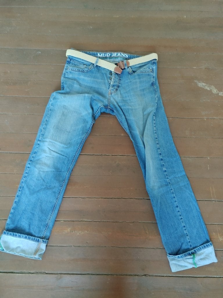 Italian MUD Jeans W33, Blauw, Ophalen of Verzenden, W33 - W34 (confectie 48/50), MUD Jeans