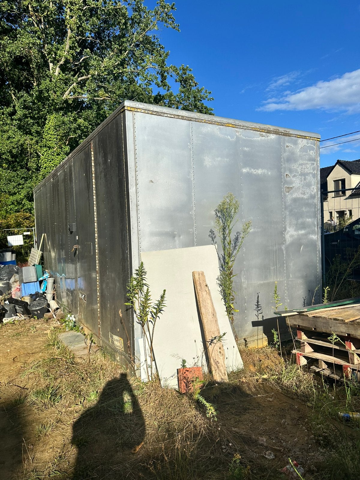 Werfcontainer / container, Doe-het-zelf en Bouw, Bouwketen en Schaftketen, Ophalen, Gebruikt