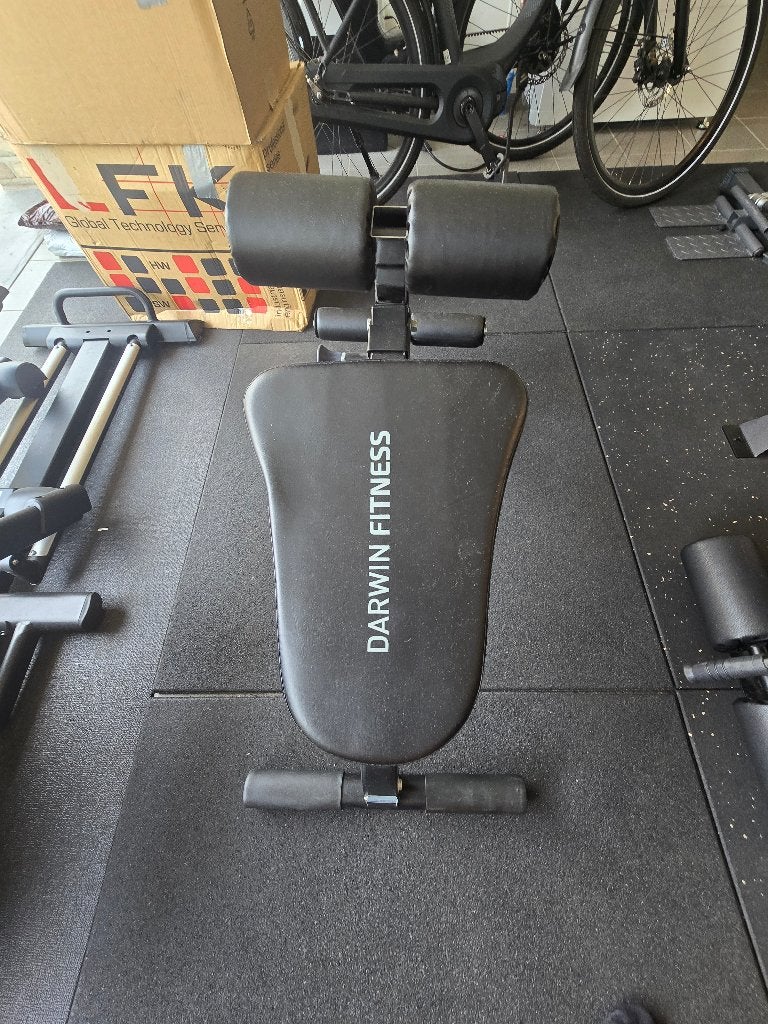 Darwin Fitness Buik- en Rugtrainer, Sport en Fitness, Ophalen, Zo goed als nieuw, Buik