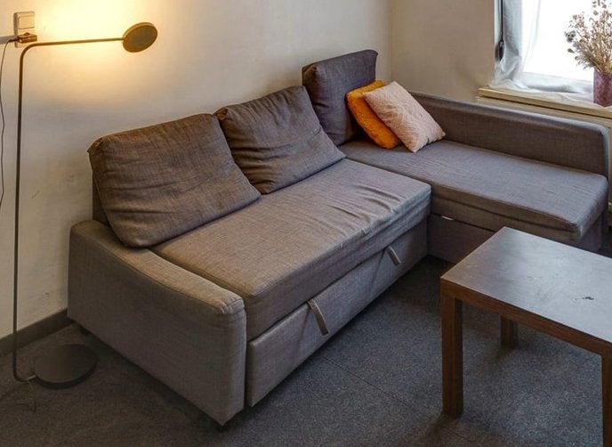 Ikea zetel sofa, Ophalen