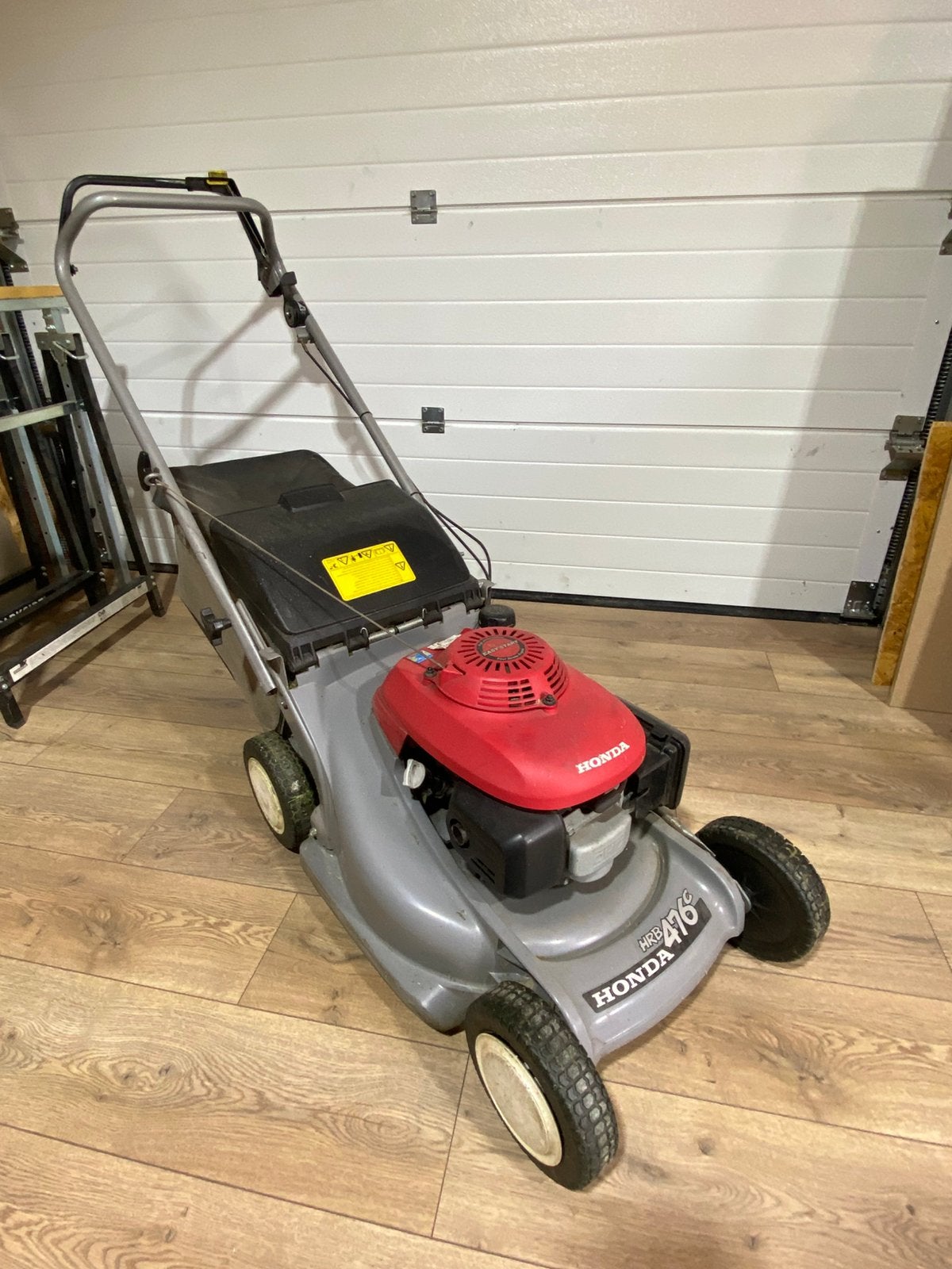 Honda HRB476c grasmaaier, Tuin en Terras, Grasmaaiers, Ophalen, Zo goed als nieuw