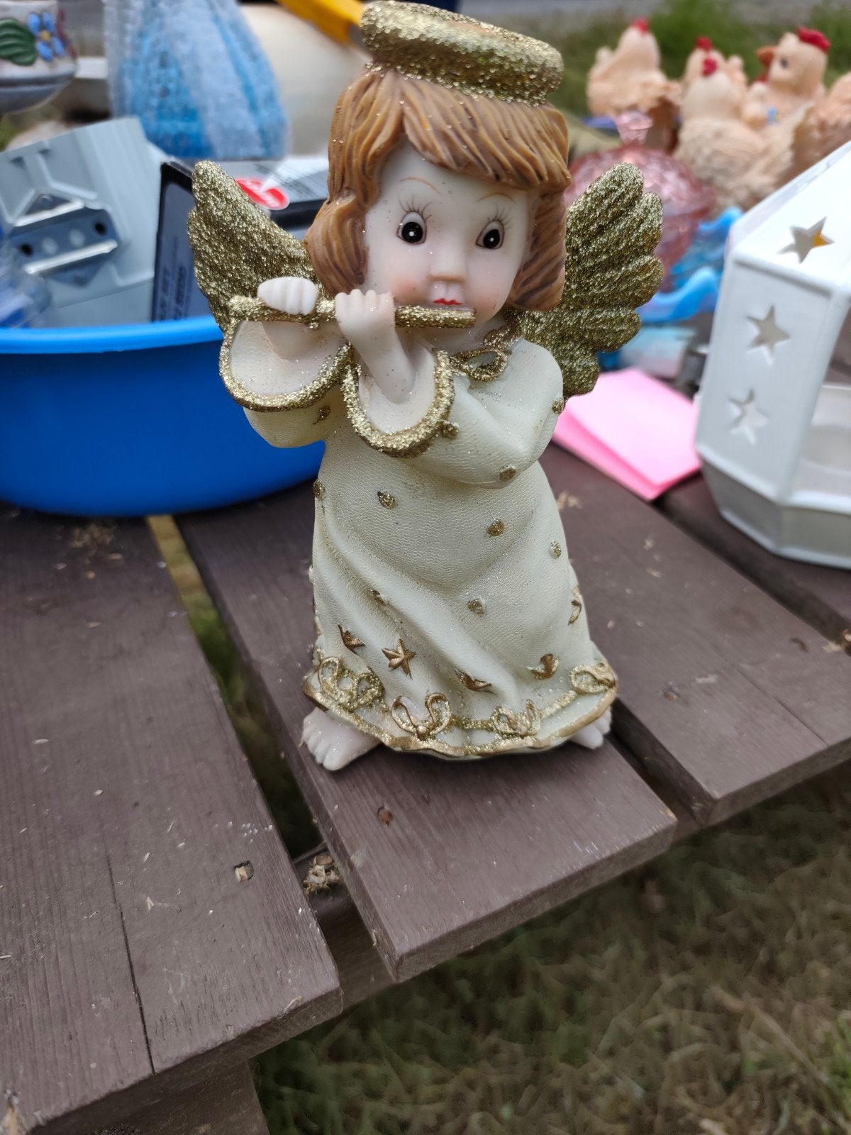 Mooie engel, Ophalen