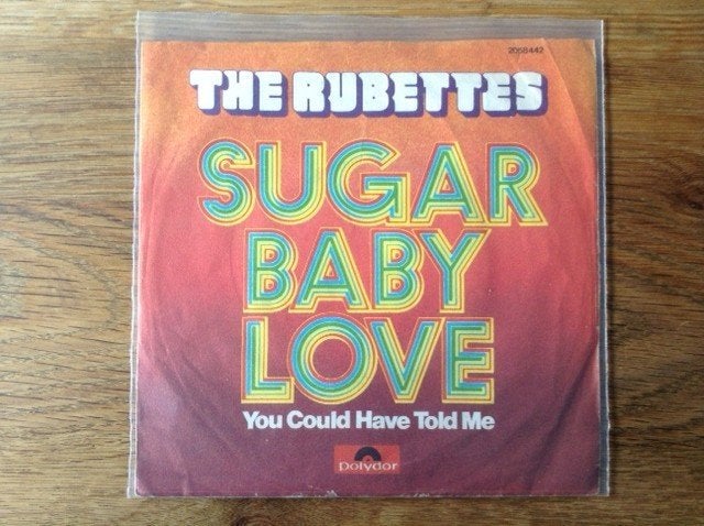 single the rubettes, Cd's en Dvd's, 7 inch, Ophalen of Verzenden, Fotohoes, Rock en Metal