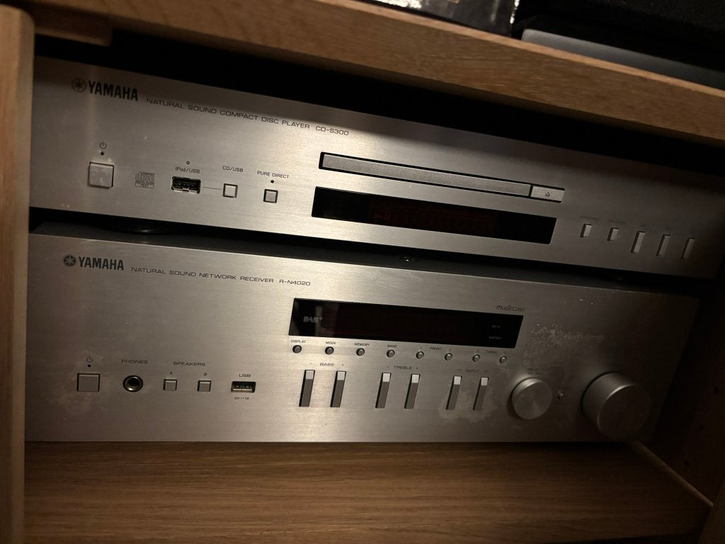 Amplificateur Yamaha R-N402D et lecteur CD-S300, Enlèvement, Comme neuf, Yamaha