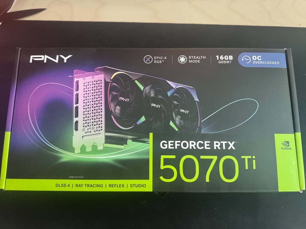 Nvidia RTX 5070ti, Informatique & Logiciels, Enlèvement, Comme neuf, Nvidia, PCI-Express 5