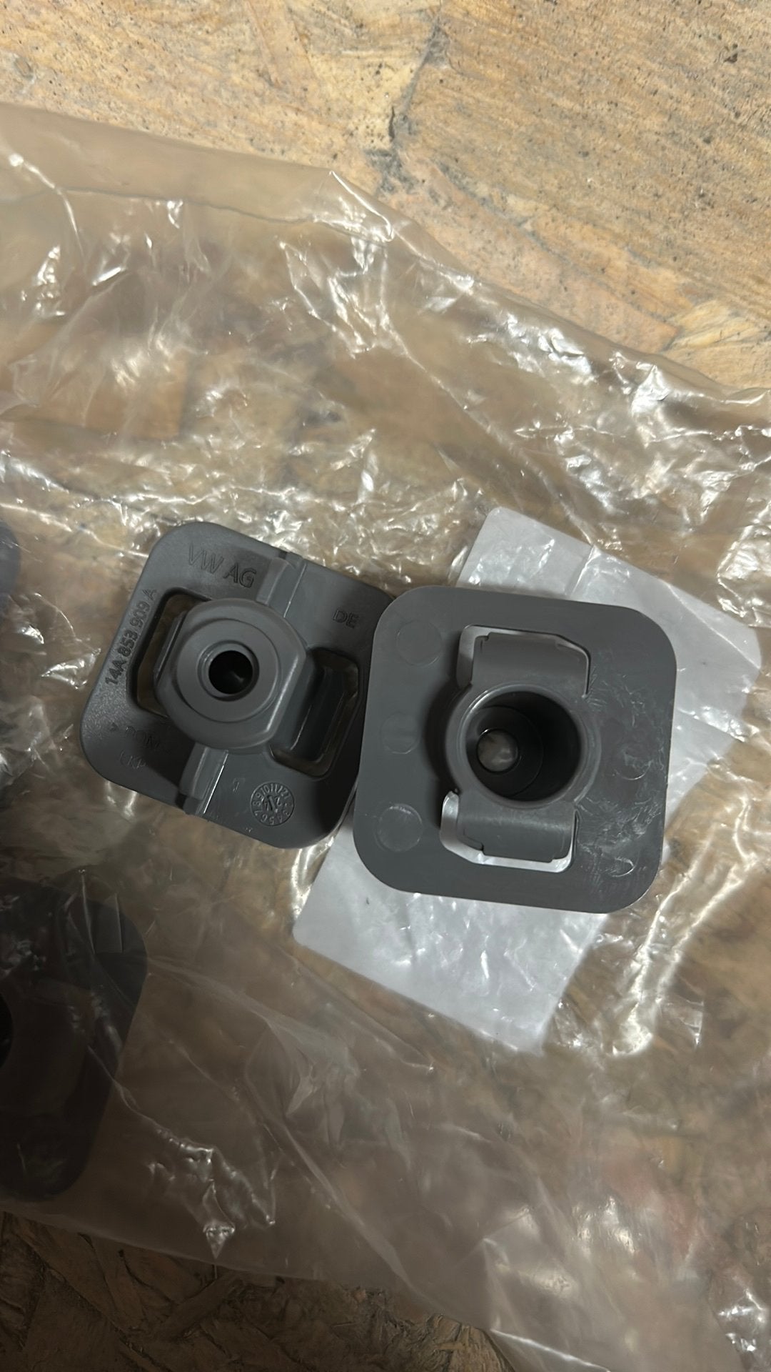 VW bevestegingsclips(OEM clips) nieuw, Ophalen of Verzenden