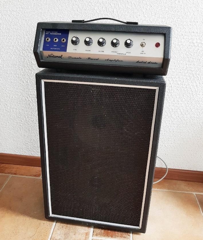 National GA920P gitaar versterker, Muziek en Instrumenten, Ophalen, Gebruikt, Gitaar, Minder dan 50 watt