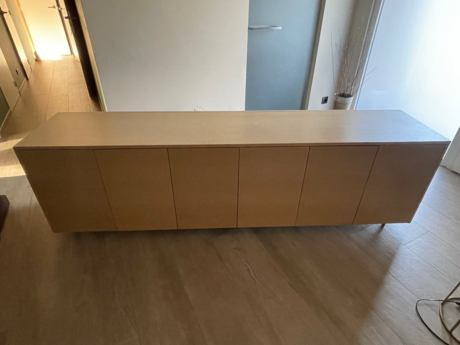 Commode sur roulettes en caoutchouc, Enlèvement, Comme neuf