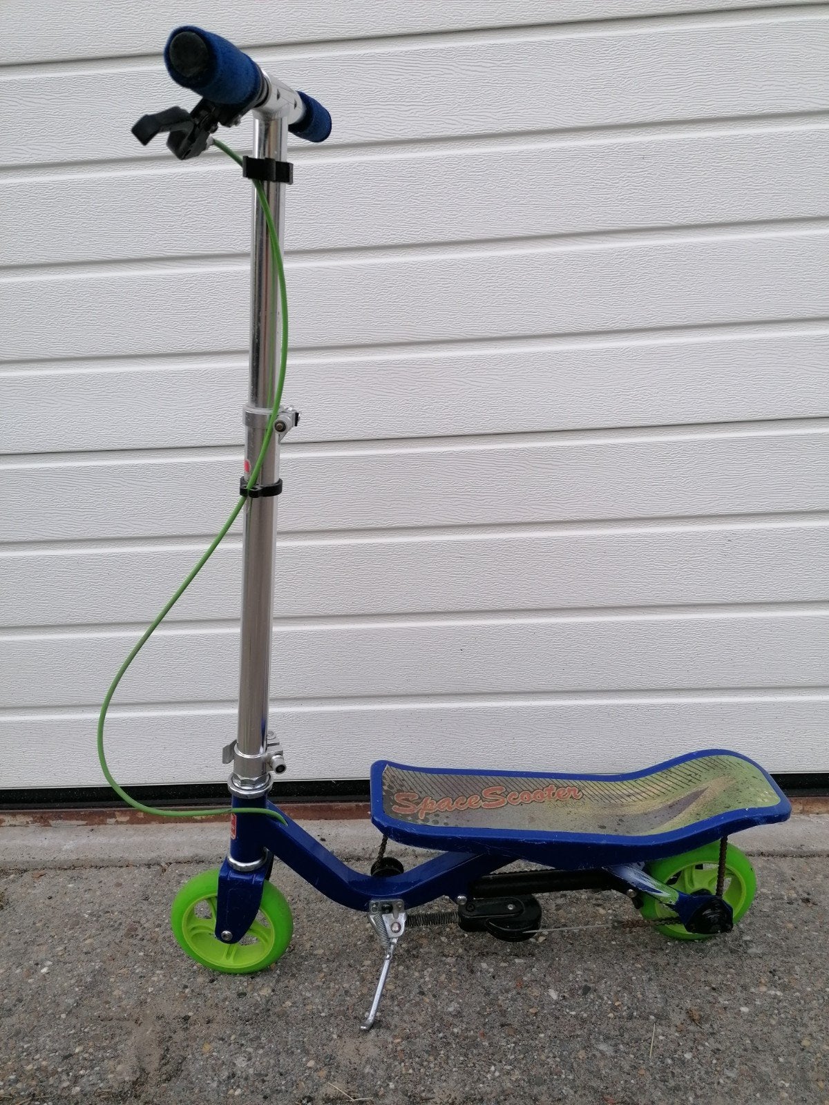 space scooter junior, Ophalen