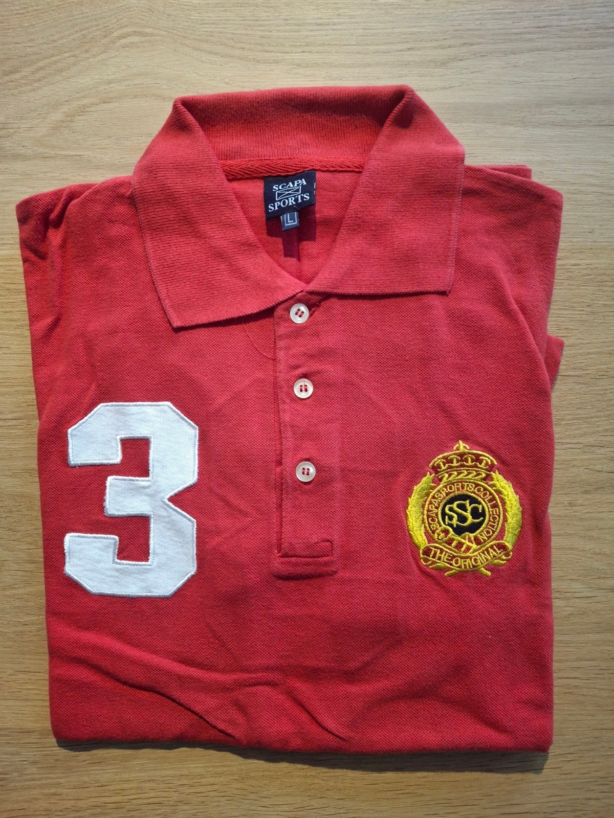 Scala poloshirt,  maat L., Kleding | Heren, Ophalen of Verzenden, Maat 52/54 (L)