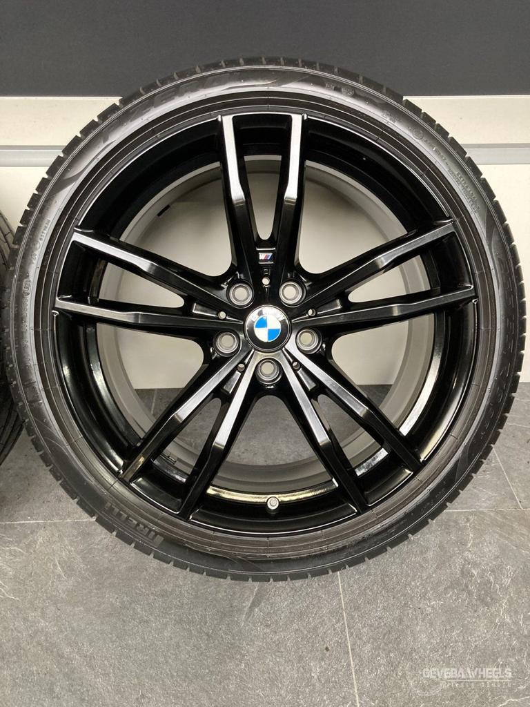 19” originele BMW 3 serie G20 G21 4 G22 G23 velgen + banden, 19 inch, Gebruikt, -, -
