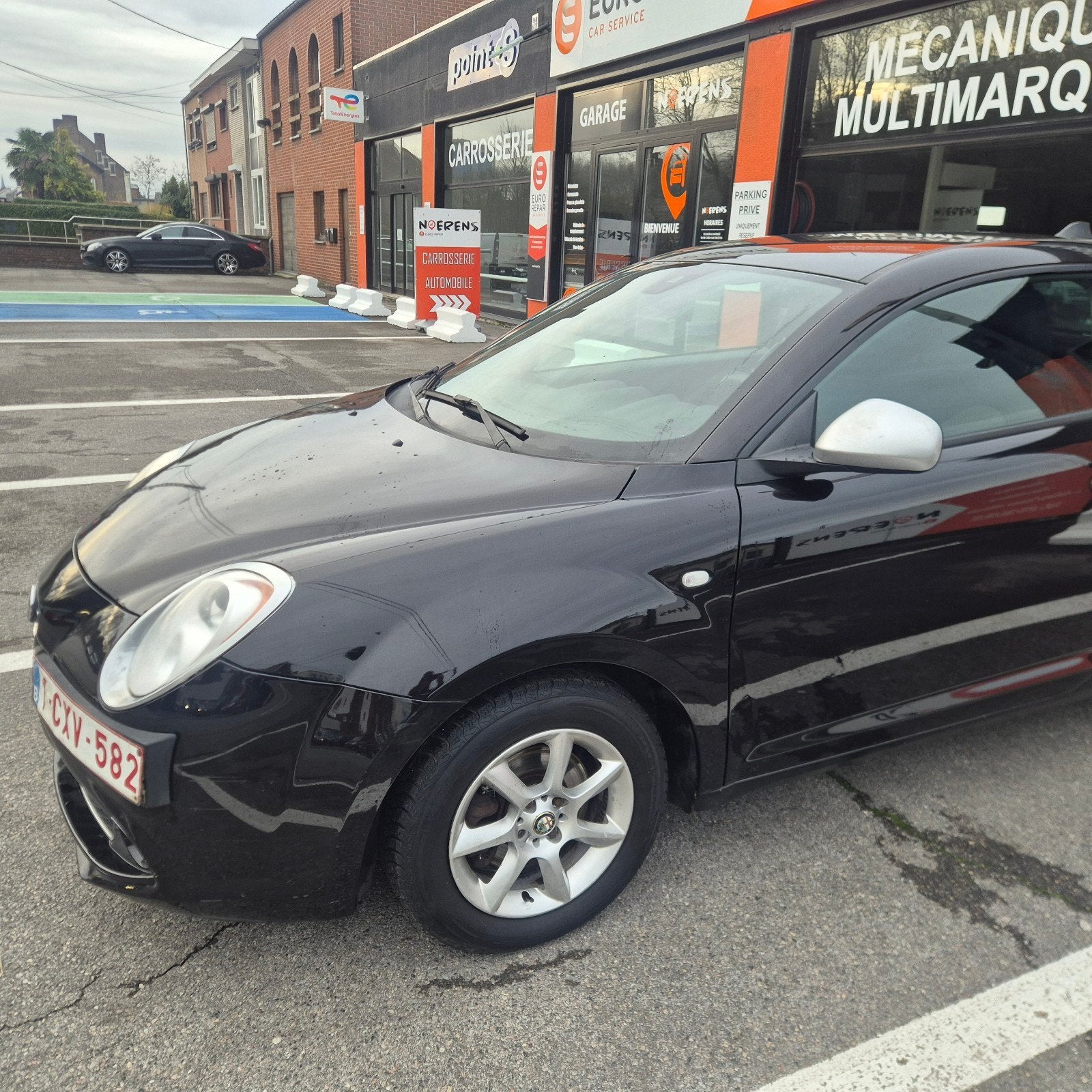 Alfa mito 1.3 diesel  2011 climatisation 240000 km  euro 5, Autos, Alfa Romeo, Euro 5, Achat, Boîte manuelle, Particulier