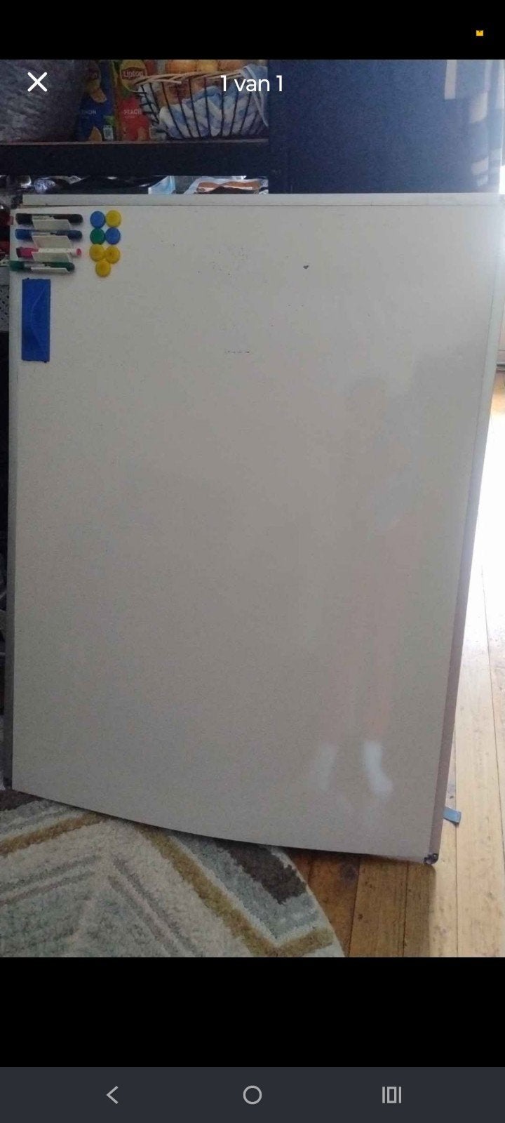 whiteboard, Enlèvement