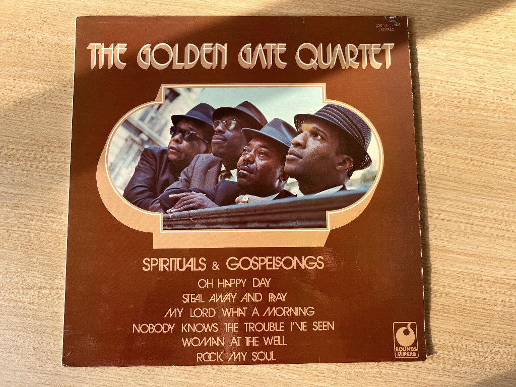 The golden Gate Quartet - Spirituals and Gospelsongs, CD & DVD, Vinyles | Jazz & Blues, 12 pouces, Enlèvement ou Envoi, Utilisé