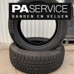 2x Continental 205 50 17 winterbanden 8,4 mm, Auto-onderdelen, Gebruikt, Velg(en), -, -