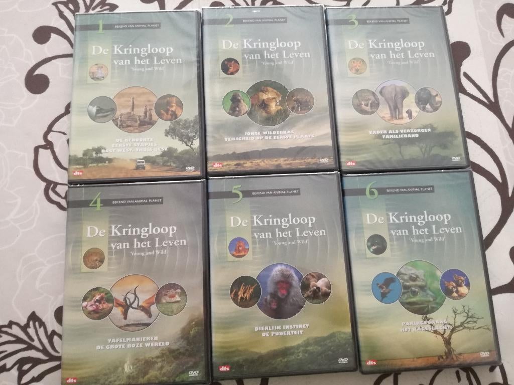 DVD collectie De kringloop van het leven, Ophalen of Verzenden, Nieuw in verpakking