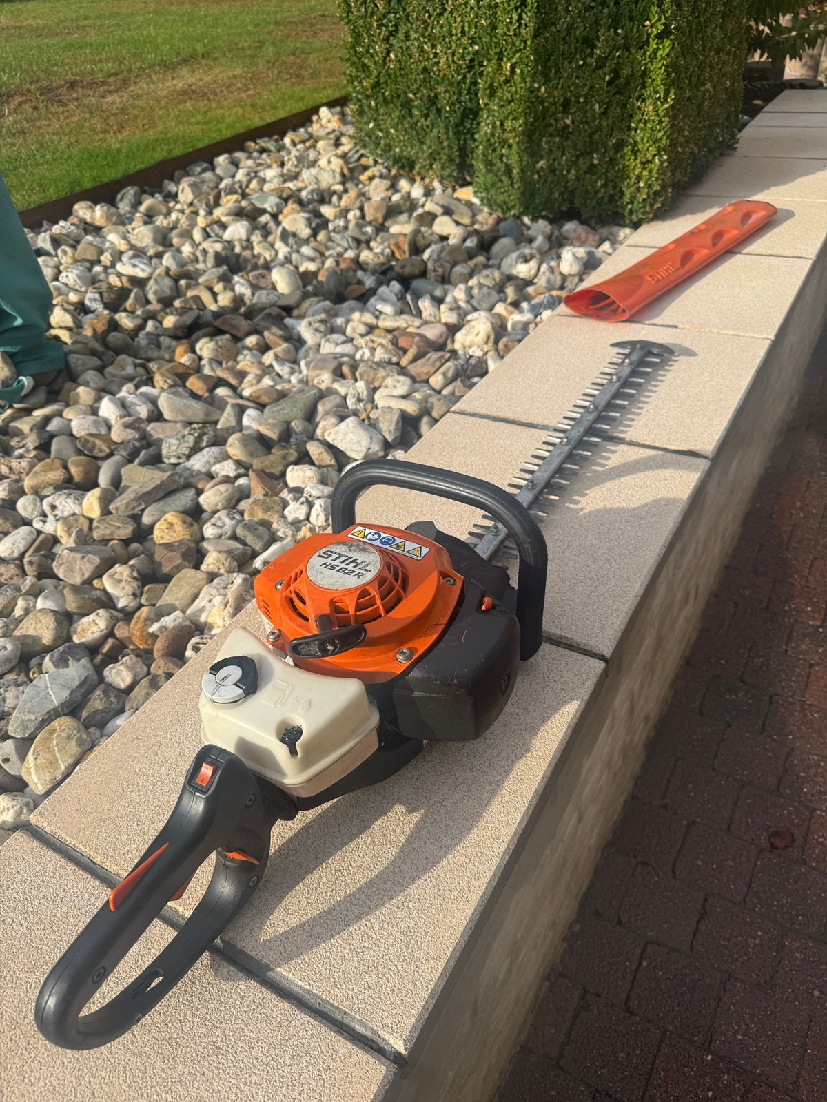 Stihl HS82R, Tuin en Terras, Heggenscharen, Ophalen, Gebruikt, Benzine