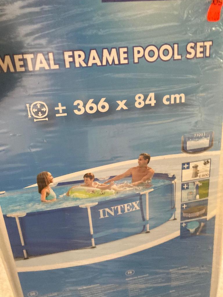 Zwembad (( pool)), Tuin en Terras, Ophalen, Zo goed als nieuw