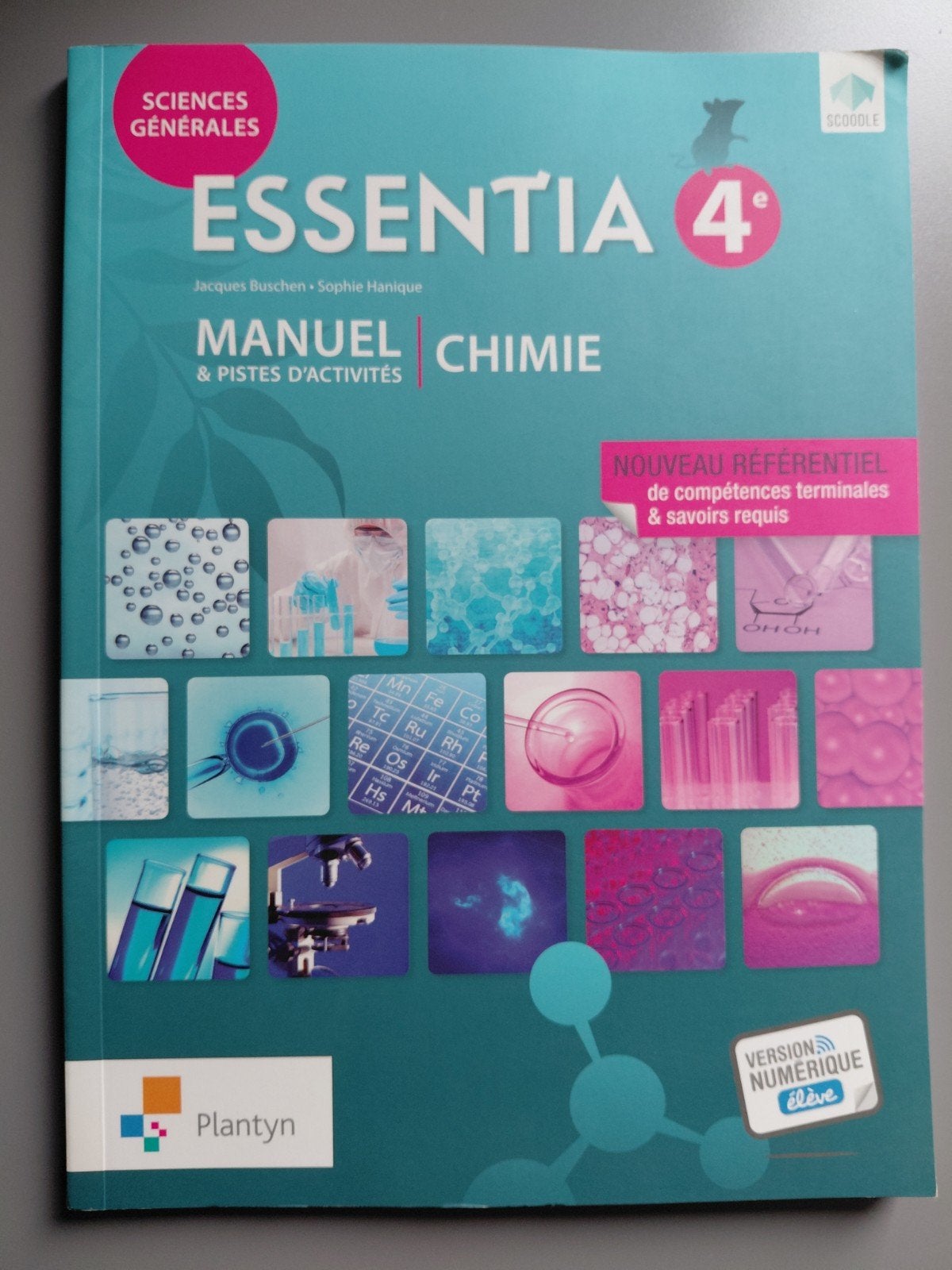 Manuel scolaire Chimie 4e secondaire – Essentia 4 (Sciences, Livres, Enlèvement ou Envoi, Utilisé, Secondaire, Chimie