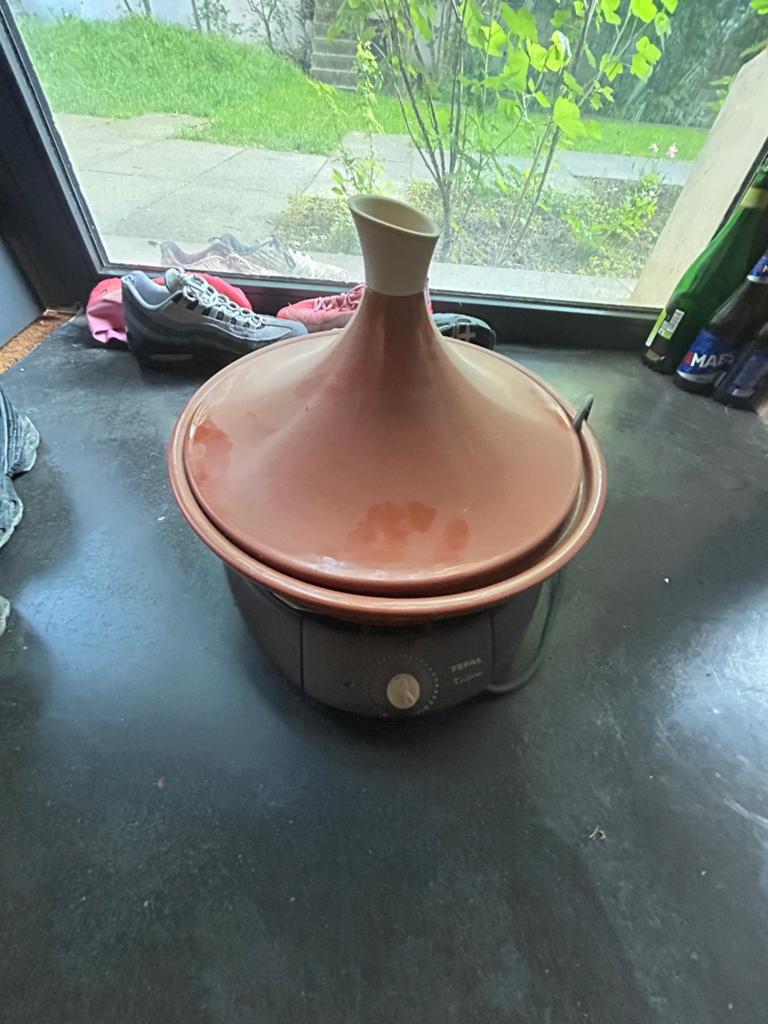 Tajine électrique Tefal, Enlèvement, Comme neuf