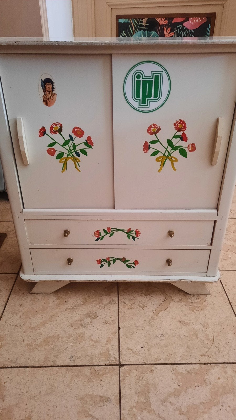 armoire poupée vintage, Ophalen, Kast