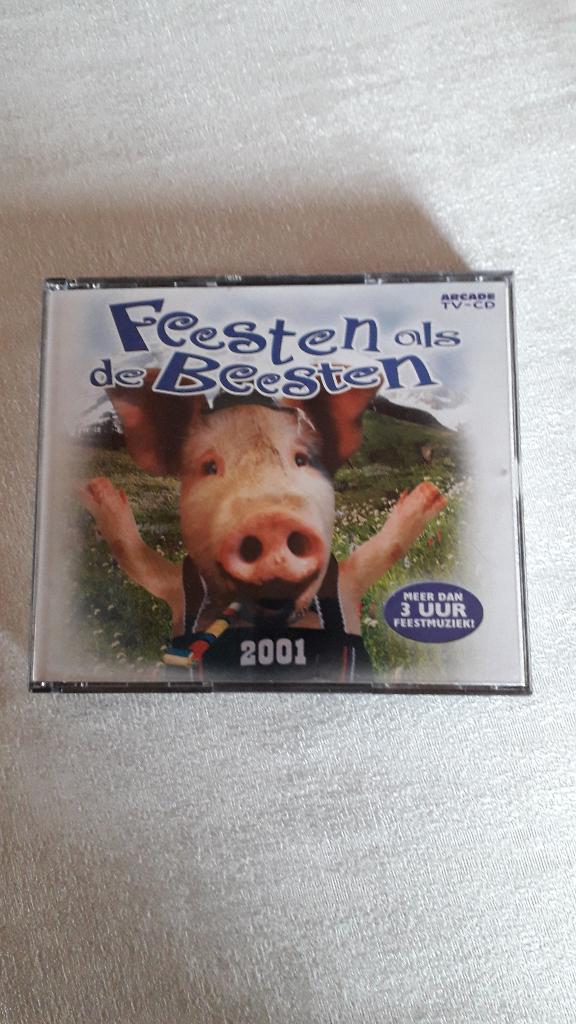 feesten als de beesten 2001 (3 cd's), Cd's en Dvd's, Ophalen of Verzenden, Gebruikt, Pop, Boxset