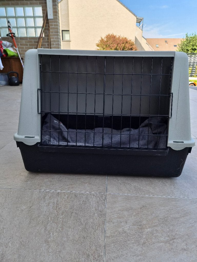 Pet Carrier, Dieren en Toebehoren, Gebruikt, Minder dan 75 cm, Konijn, Reiskooi of Transportbox