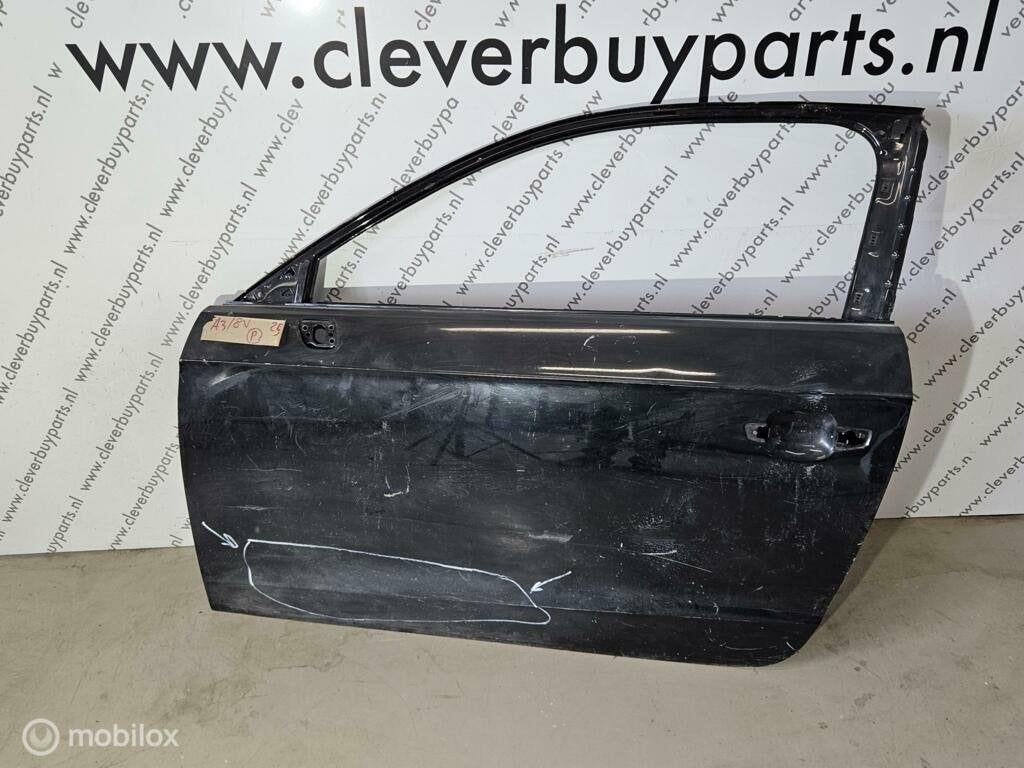 Voordeur links originl linksvoor A3 Cabriolet 8V ('14-'20), Auto-onderdelen, Audi, Gebruikt, Deur, Voor