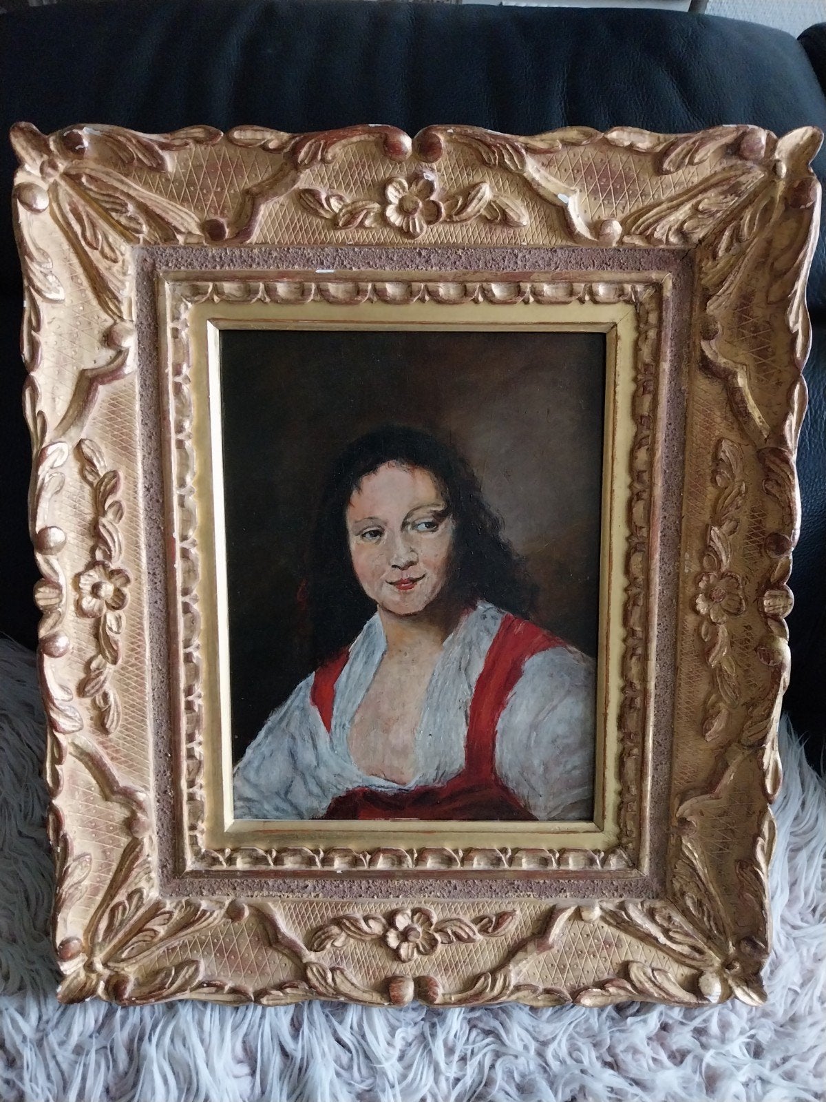 Portret., Antiek en Kunst, Ophalen
