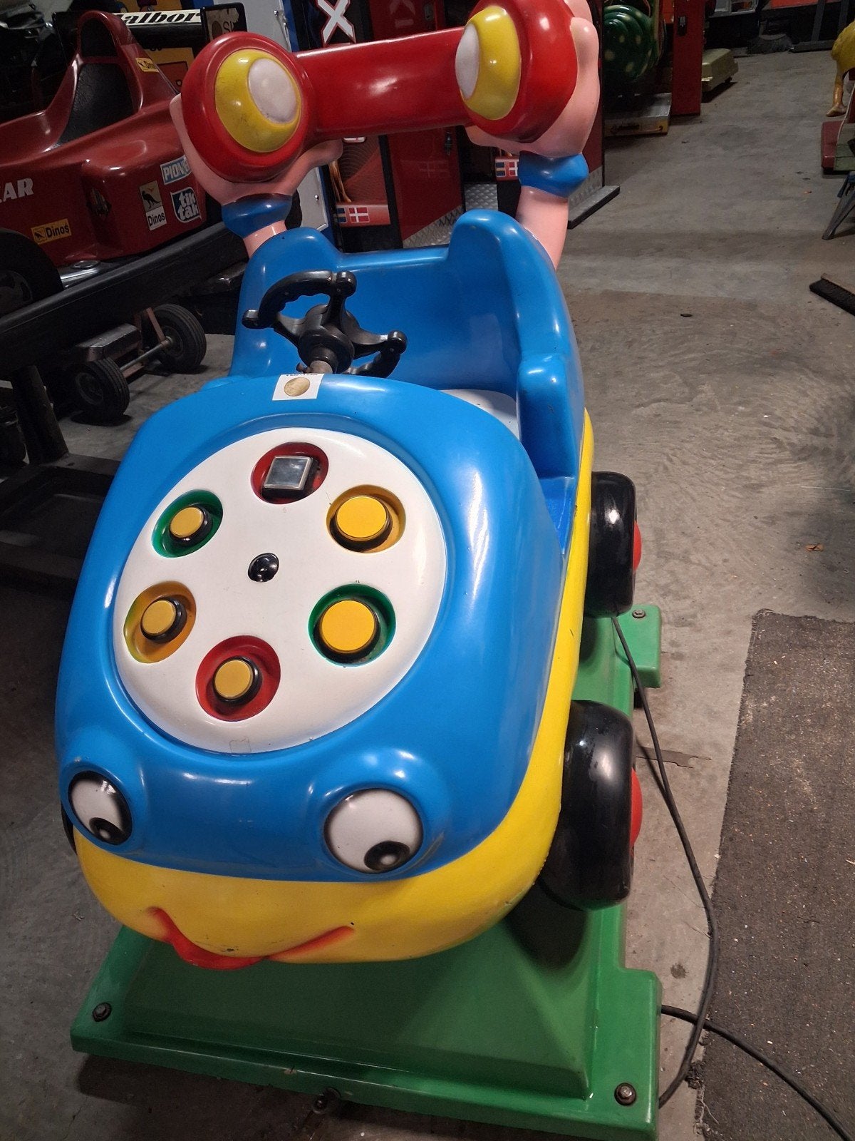 kiddy ride, Verzamelen, Ophalen