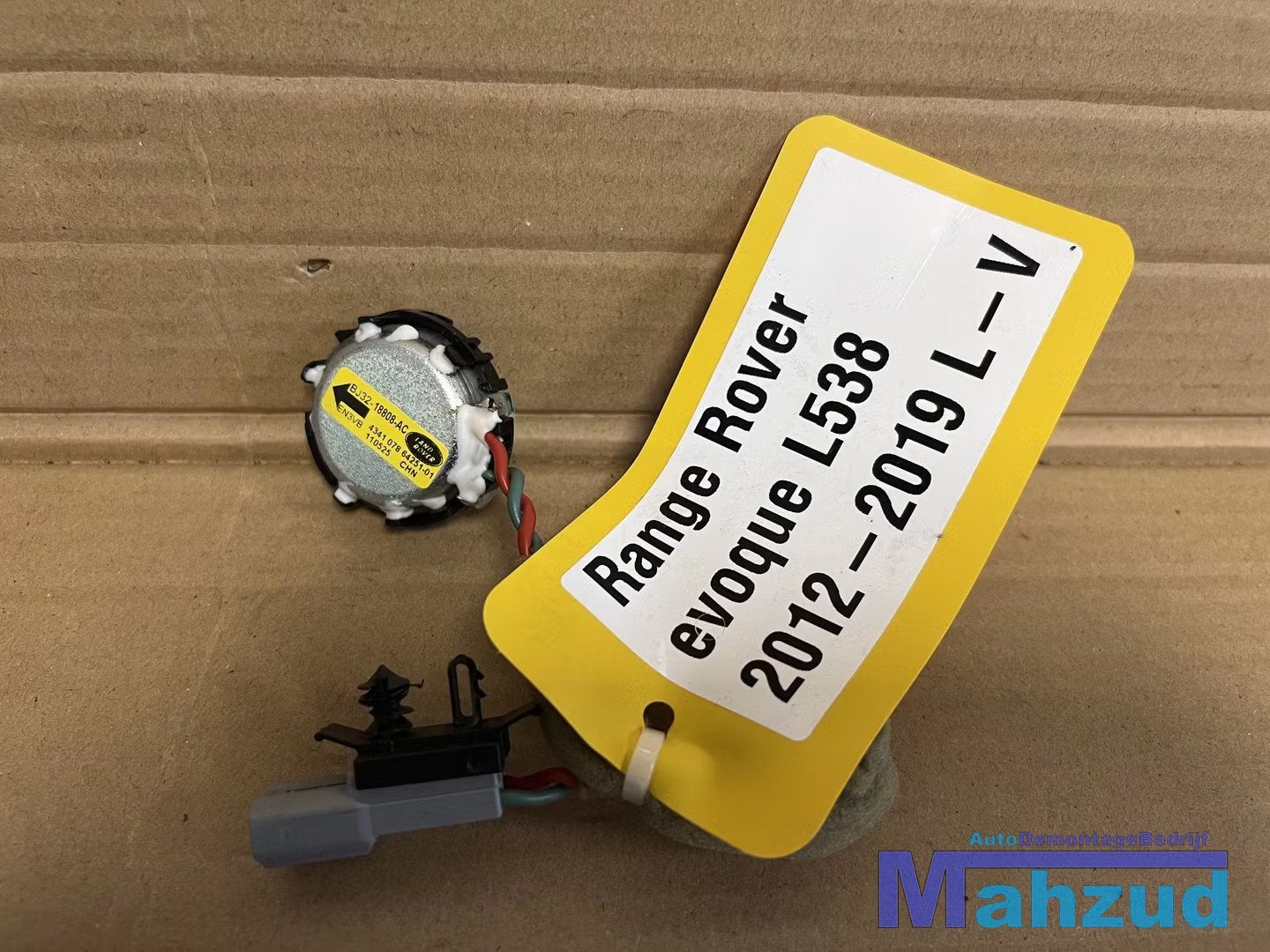 RANGE ROVER EVOQUE L538 Links voor deur speaker tweeter 2011, Auto-onderdelen, Dpoffice@jaguarlandrover.com, Abbey Road, Whitley 1
CV3 4LF  Coventry