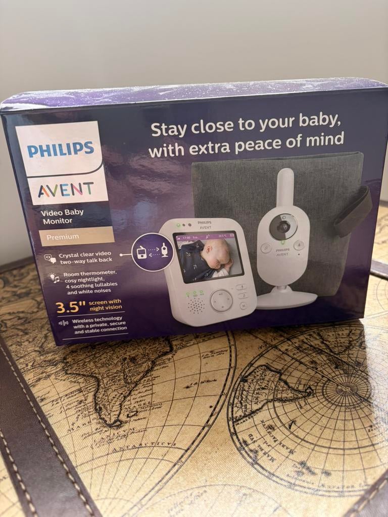 Babyfoon Philips SCD892, Ophalen, Zo goed als nieuw