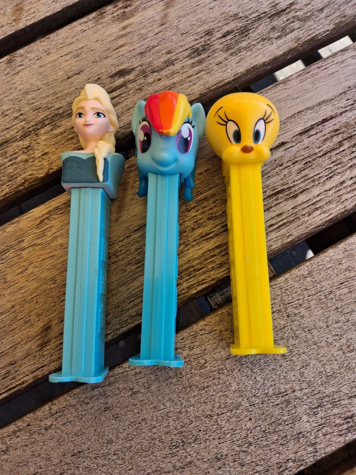3 Pez Dispensers., Enlèvement, Comme neuf