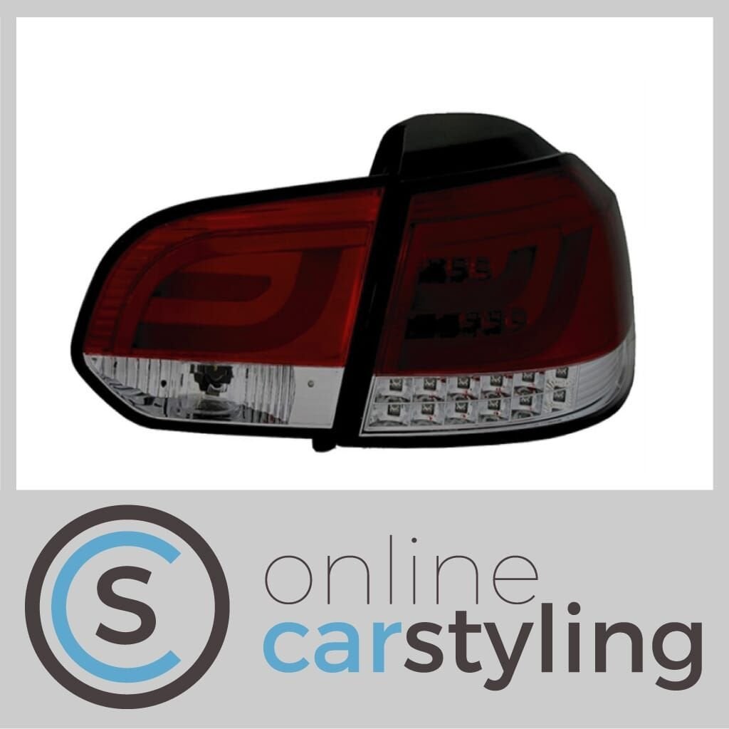 LED Achterlichten VW Golf VI Lightbar design, Auto-onderdelen, -, Volkswagen, -, Nieuw