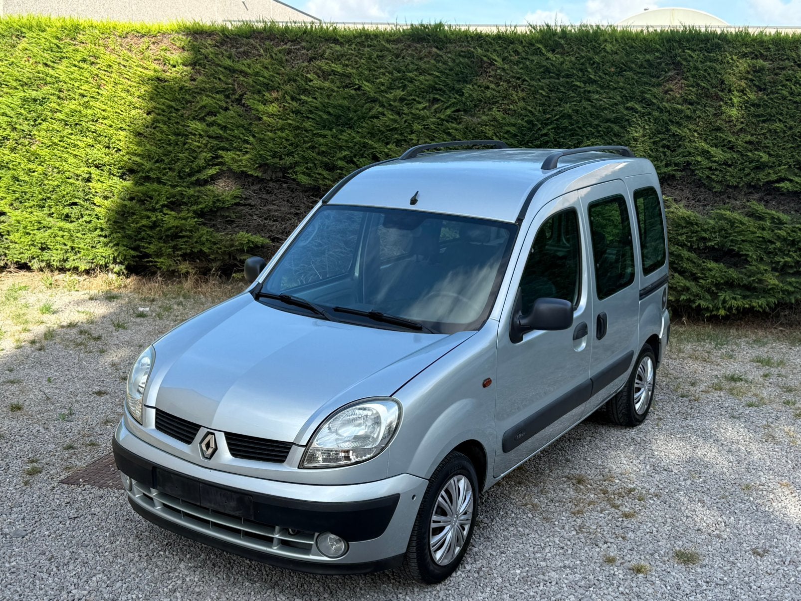 Renault Kangoo 1.6i automatique, Autos, Argent ou Gris, Achat, 6 portes, Entreprise
