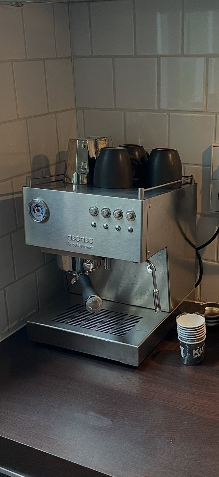 Ascaso espressomachine, Ophalen, Gebruikt, Koffie en Espresso