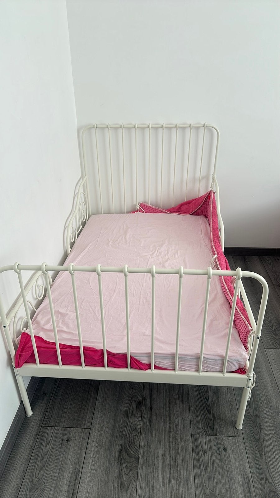 IKEA meegroeibed voor kinderen – compleet, Ophalen, Zo goed als nieuw, Lattenbodem