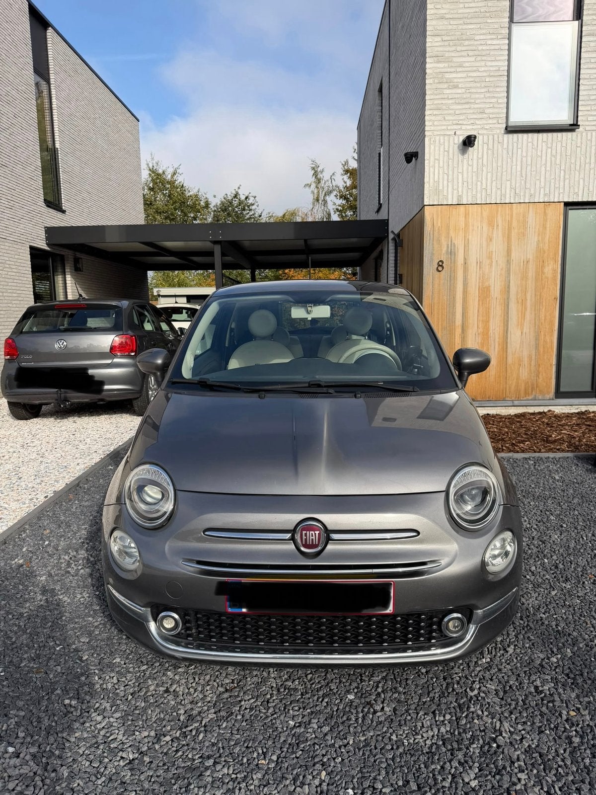 Fiat 500, Auto's, Voorwielaandrijving, 4 zetels, 4 cilinders, Leder en Stof