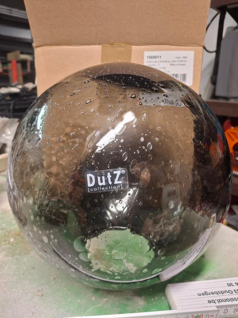 Dutz sierbol Grey bubbles 27 cm, Ophalen of Verzenden